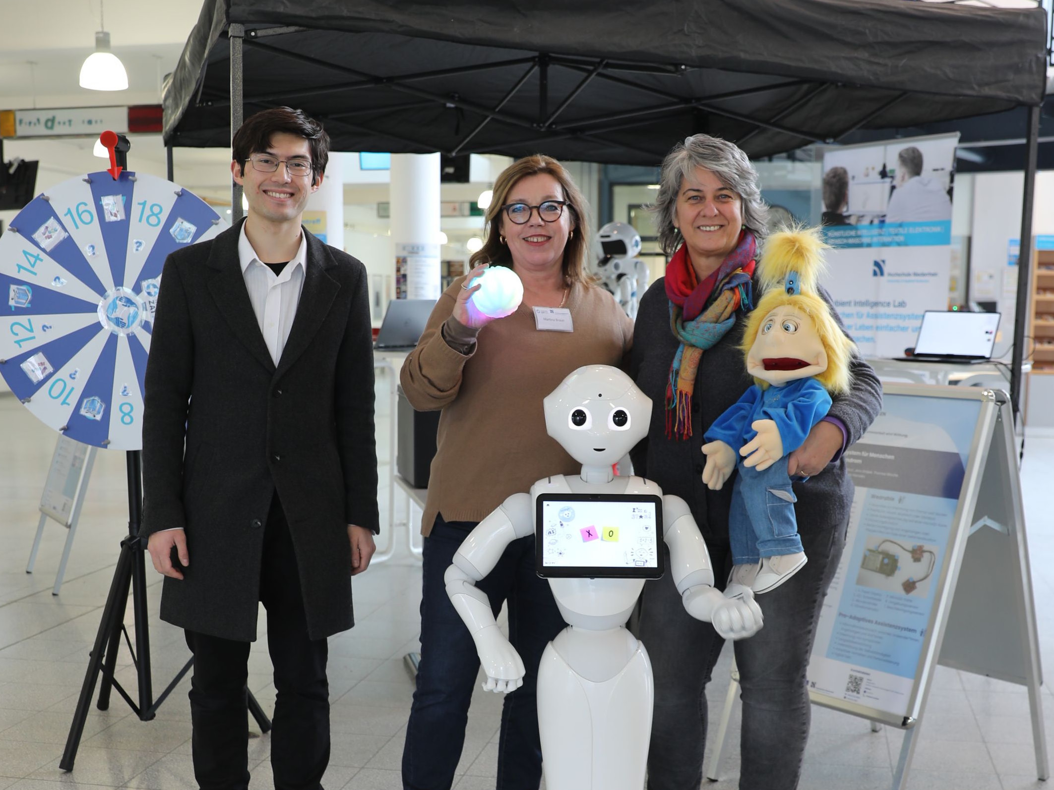 ZAT-Austellung – Einblicke in neue Assistenztechnologien – an der Hochschule Bonn-Rhein-Sieg
